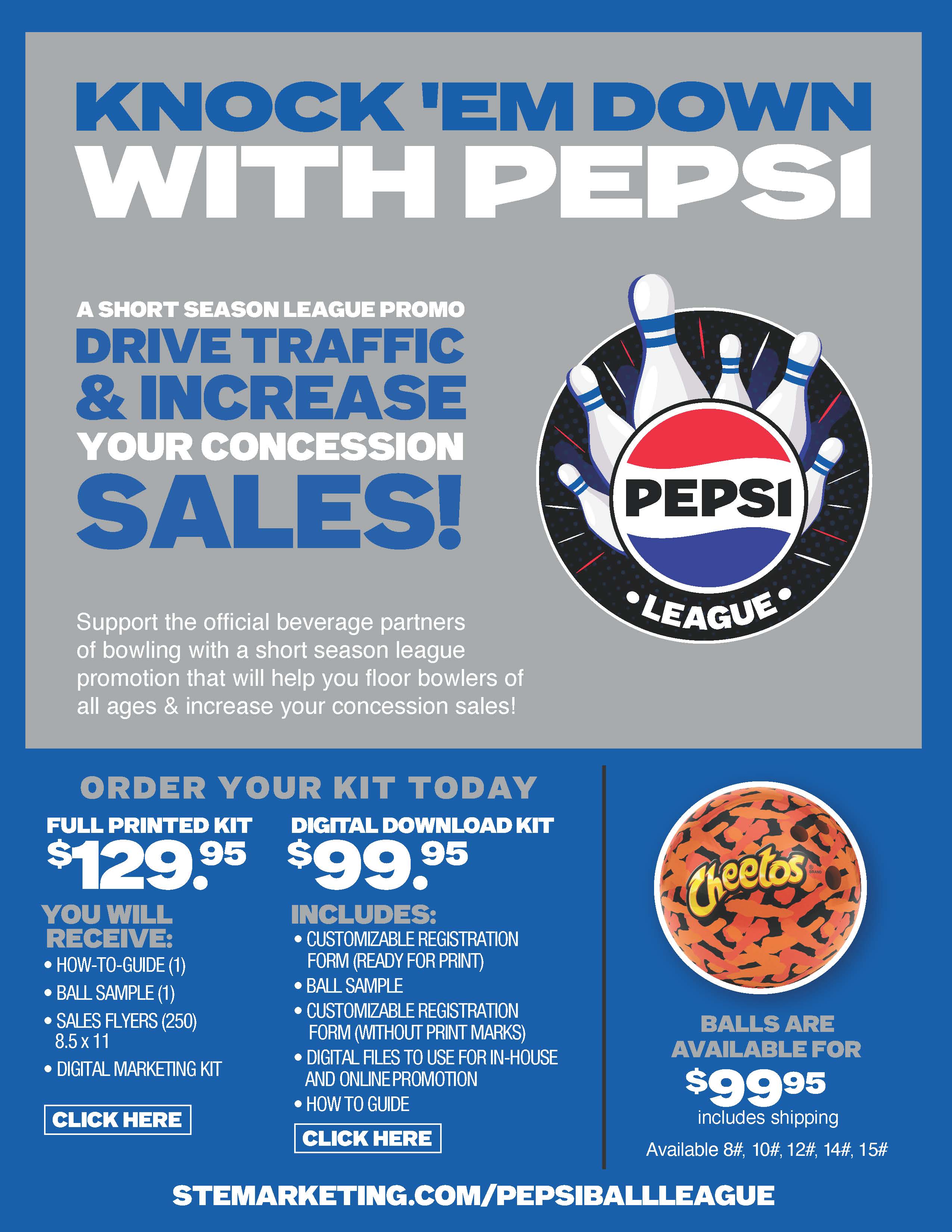 pepsi ball league kit